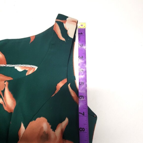 Green Maxi Long Dress Gown Sleeveless Mermaid Style Long Dress - Size XS/S - Picture 13 of 15